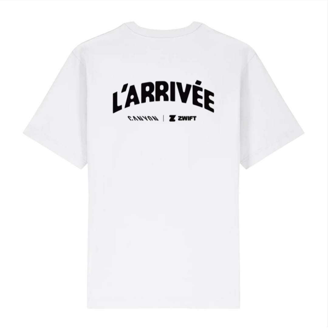 T-Shirt L'Arrivée Montréal 2026 // Édition Limitée Canyon x Zwift