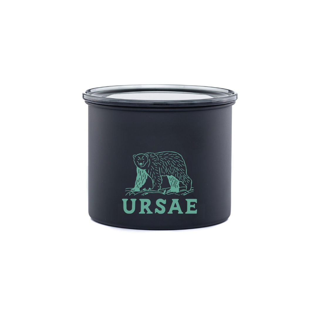 Ursae x Airscape 32 oz Vacuum Coffee Container (Holds 1/2 lbs of Coffee)