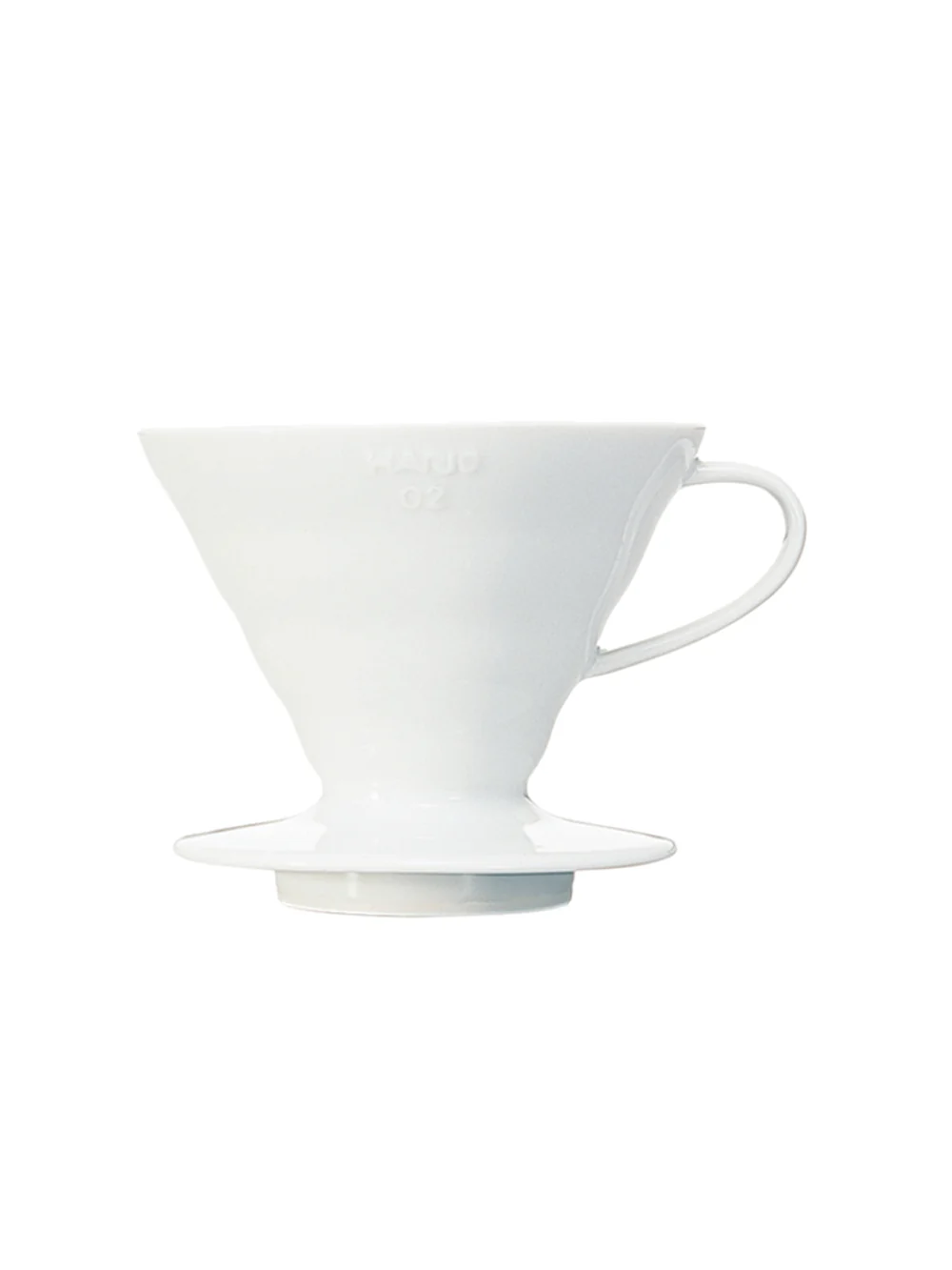 Hario V60-02 ceramic coffee brewer