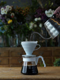Hario V60-02 ceramic coffee brewer